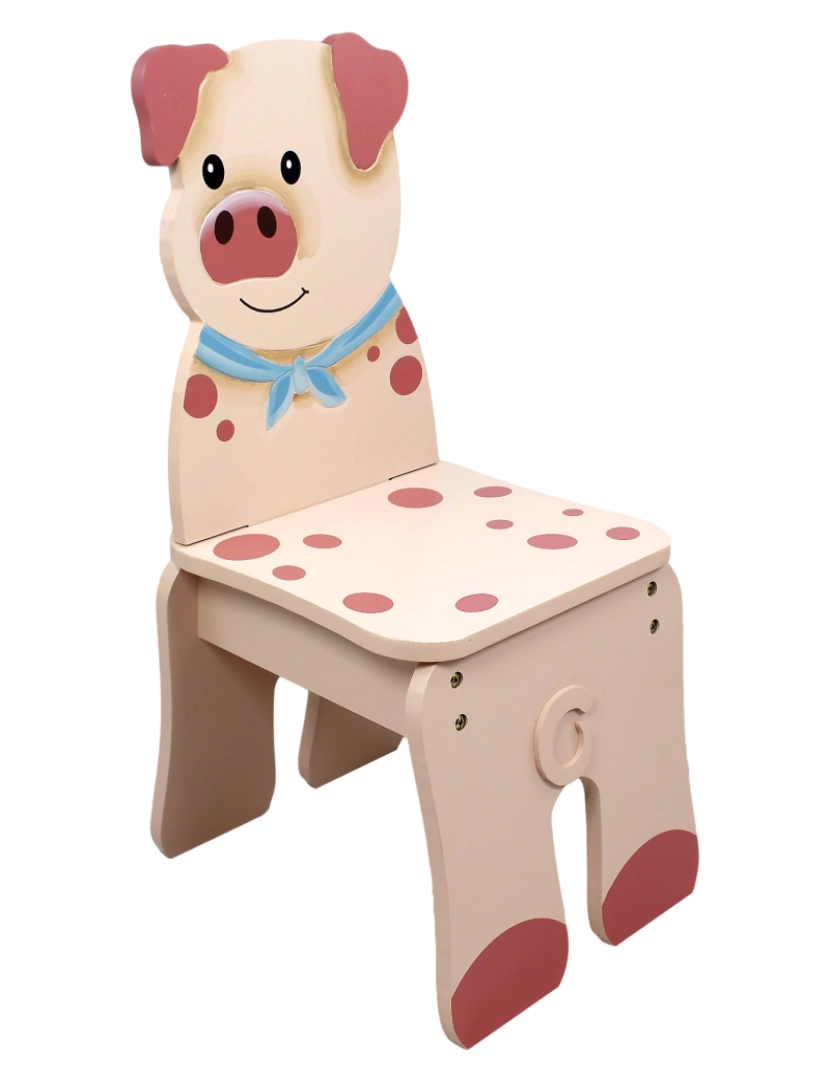 Fantasy Fields - Campos de fantasia - Mobília de brinquedo -Happy Farm Chair - Porco