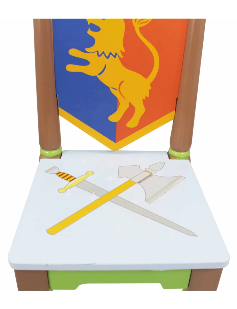 imagem de Campos de fantasia - Toy Furniture -Knights & Dragons Set de 2 cadeiras4