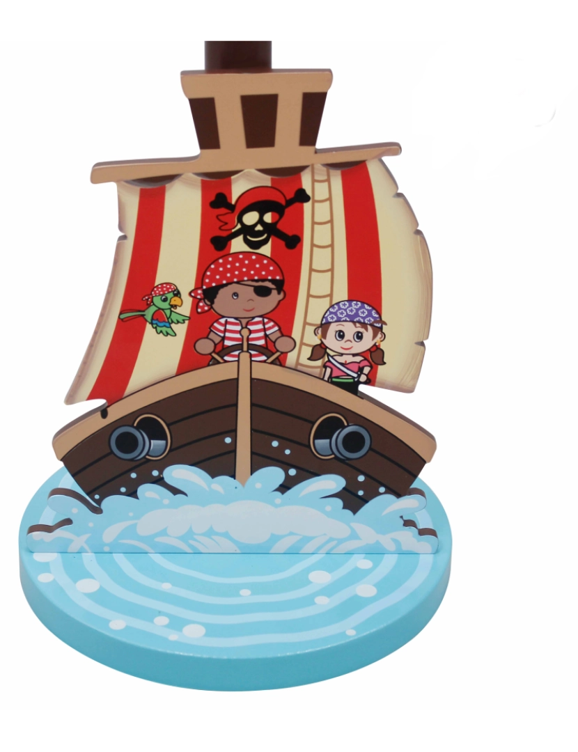 imagem de Campos de fantasia - Toy Furniture -Pirate Island Coat Tree4