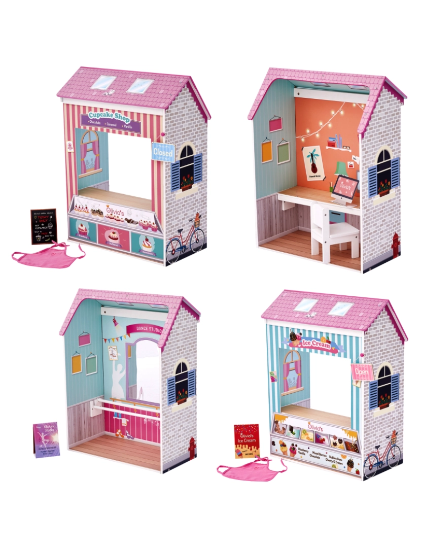 imagem de Olivia's Little World - Olivia's Classic Convertible Play House (4 In 1)4