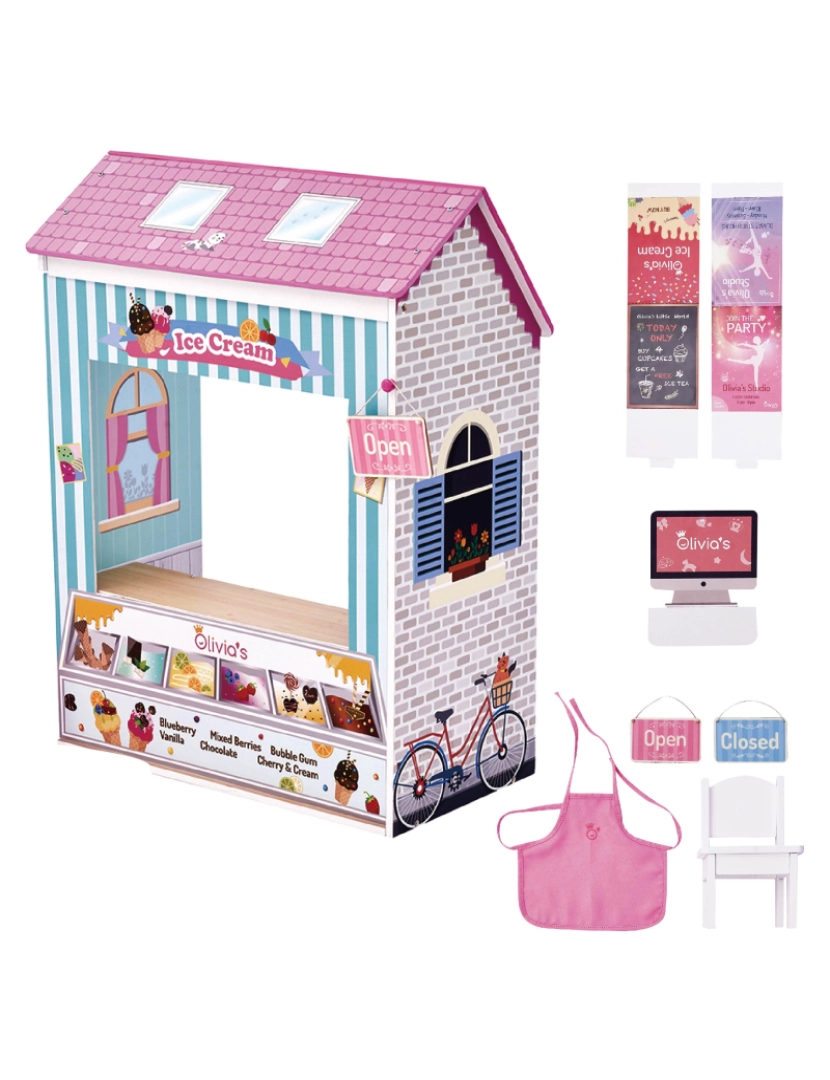 imagem de Olivia's Little World - Olivia's Classic Convertible Play House (4 In 1)6