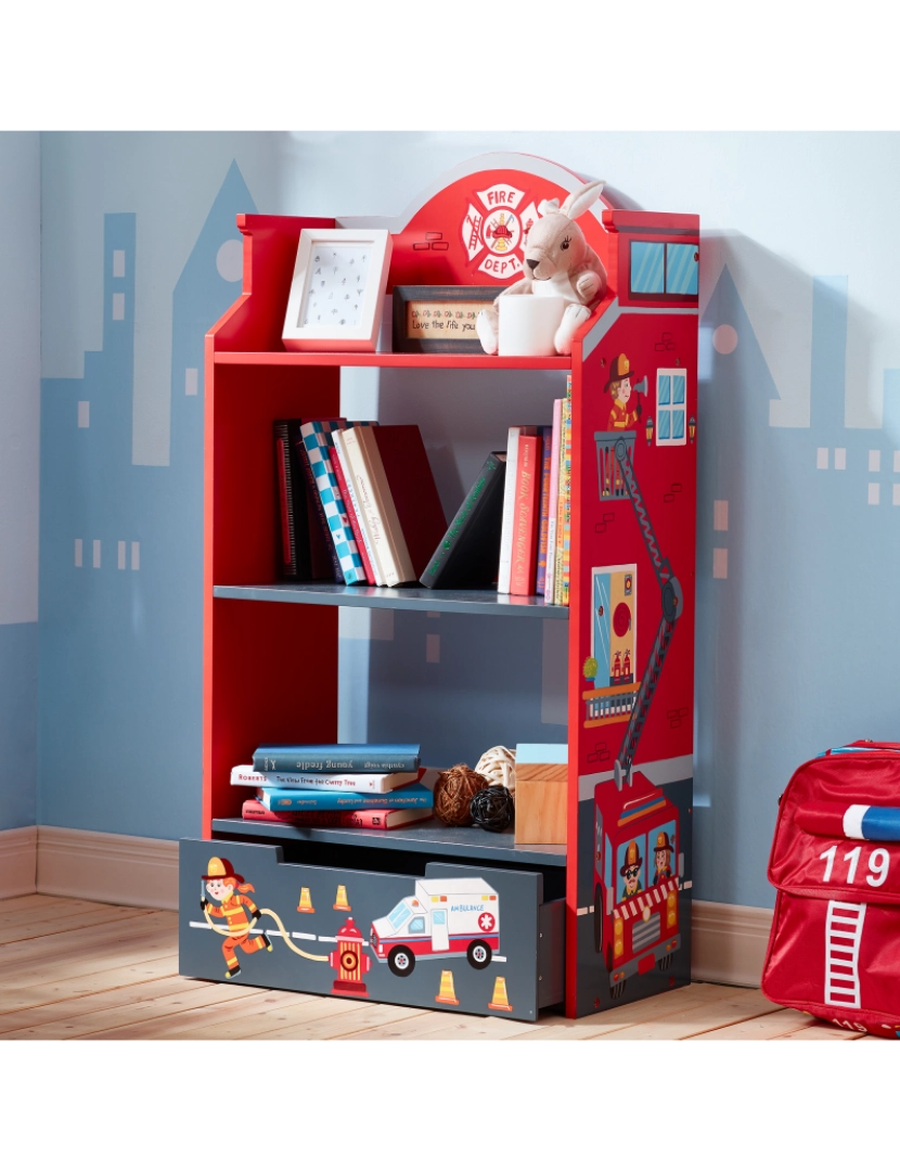 imagem de Fantasy Fields Little Fire Fighters Bookshelf3