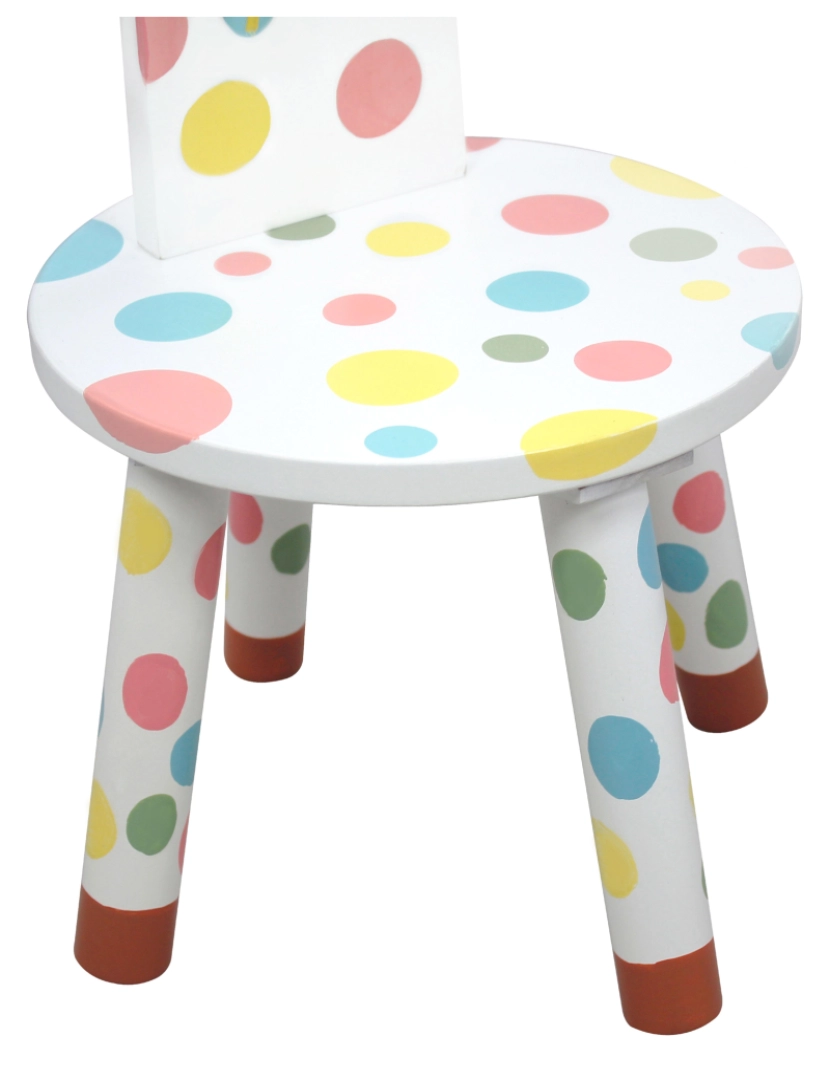 imagem de Campos de fantasia - Zoo Kingdom Pony Stool W / Rack de carne - Branco4