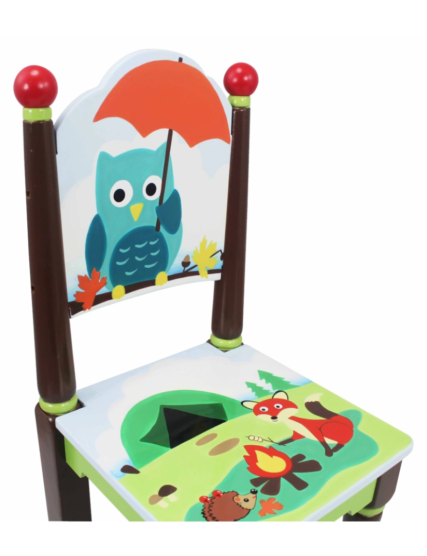 imagem de Campos de fantasia - Toy Furniture - mesa de Woodland encantada & conjunto de 2 cadeiras5