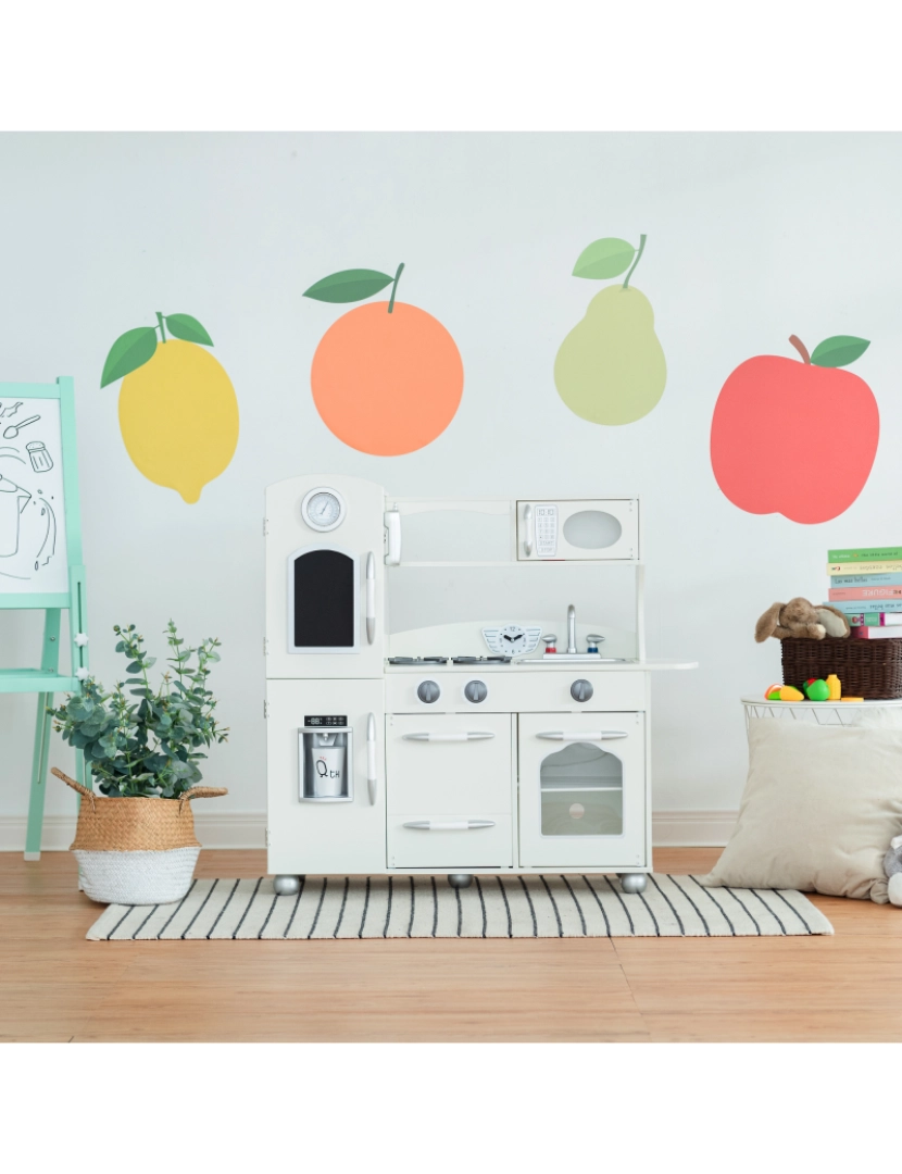 imagem de Teamson Kids Little Chef Westchester Retro Play Kitchen - Marfim3