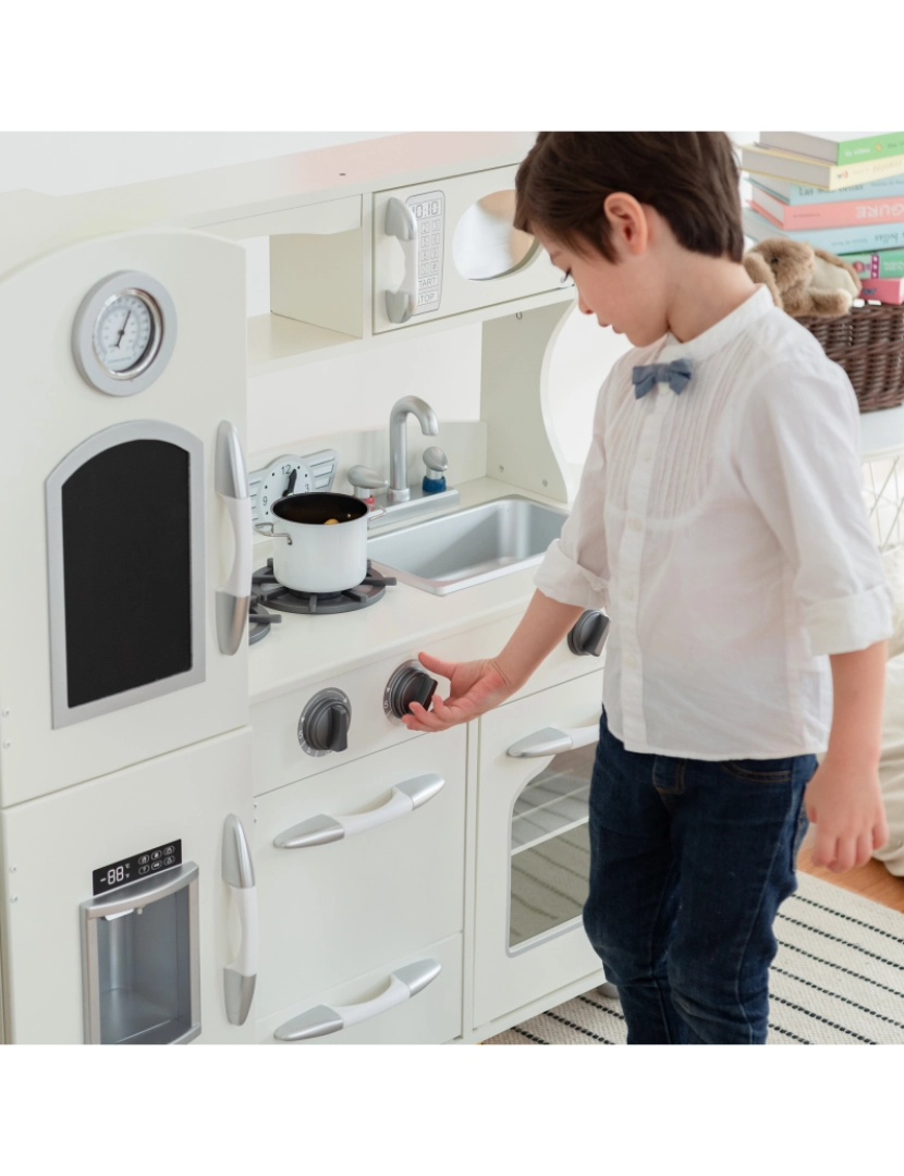 imagem de Teamson Kids Little Chef Westchester Retro Play Kitchen - Marfim6