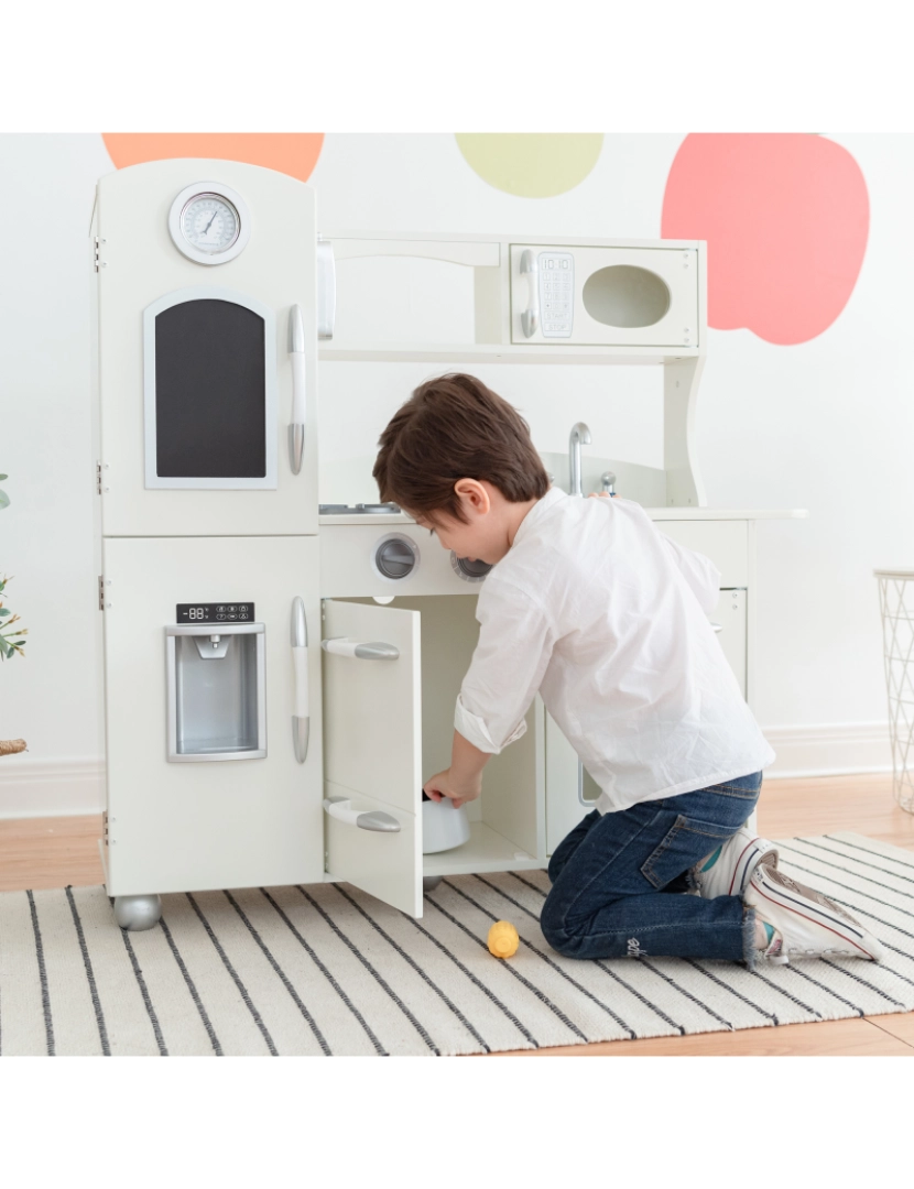 imagem de Teamson Kids Little Chef Westchester Retro Play Kitchen - Marfim7