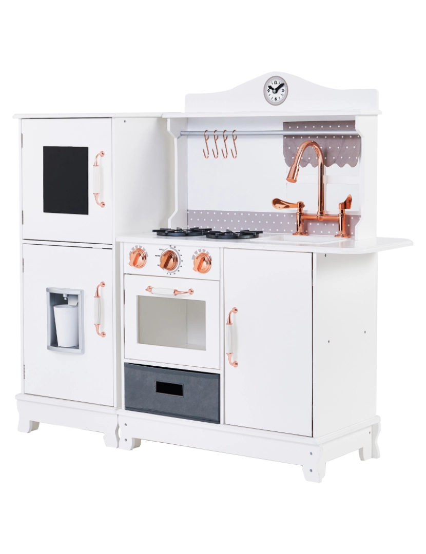 imagem de Teamson Kids Little Chef Marseille Retro Play Kitchen - Branco1