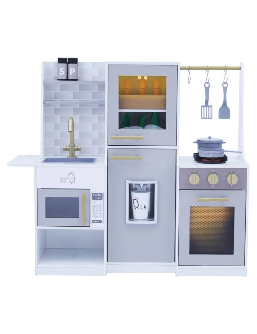 imagem de Teamson Kids - Little Chef Lyon Modern Play Kitchen - Cinzento1