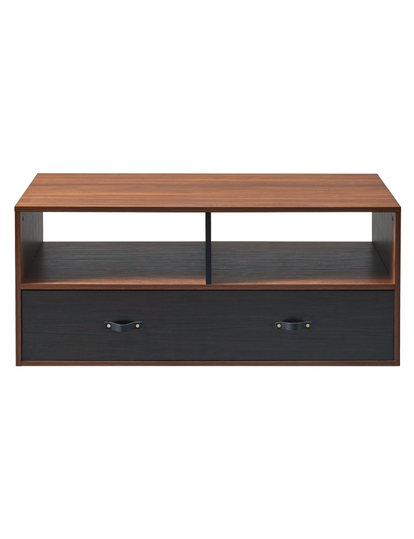 imagem de Teamson Home Henry Coffee Table - Noz/preto5