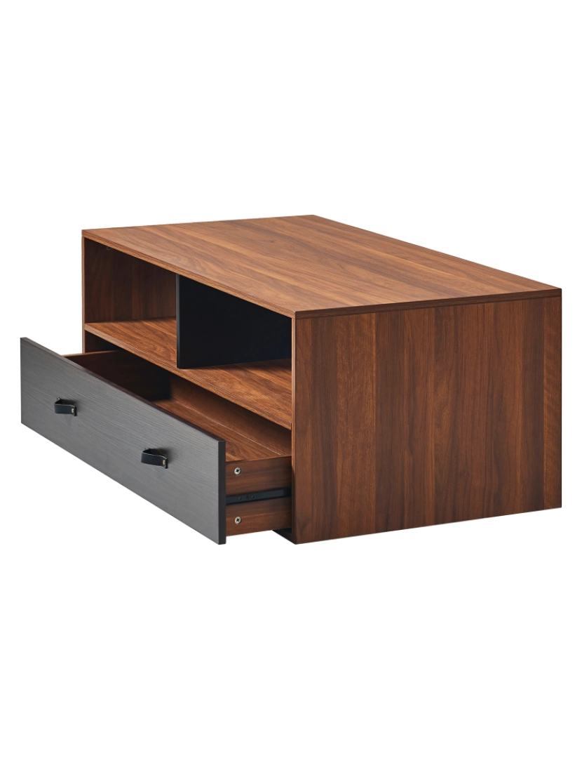 imagem de Teamson Home Henry Coffee Table - Noz/preto6