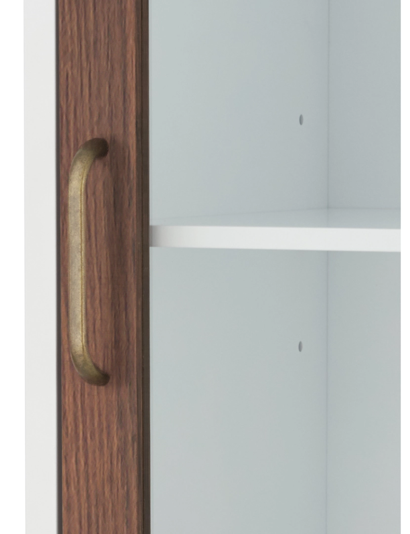 imagem de Elegante casa modas banheiro de madeira linho armário de armazenamento Ehf-F00096