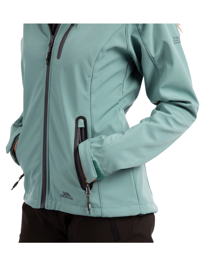 imagem de Trespass Womens/Ladies Bela Ii impermeável Jaqueta de Softshell6