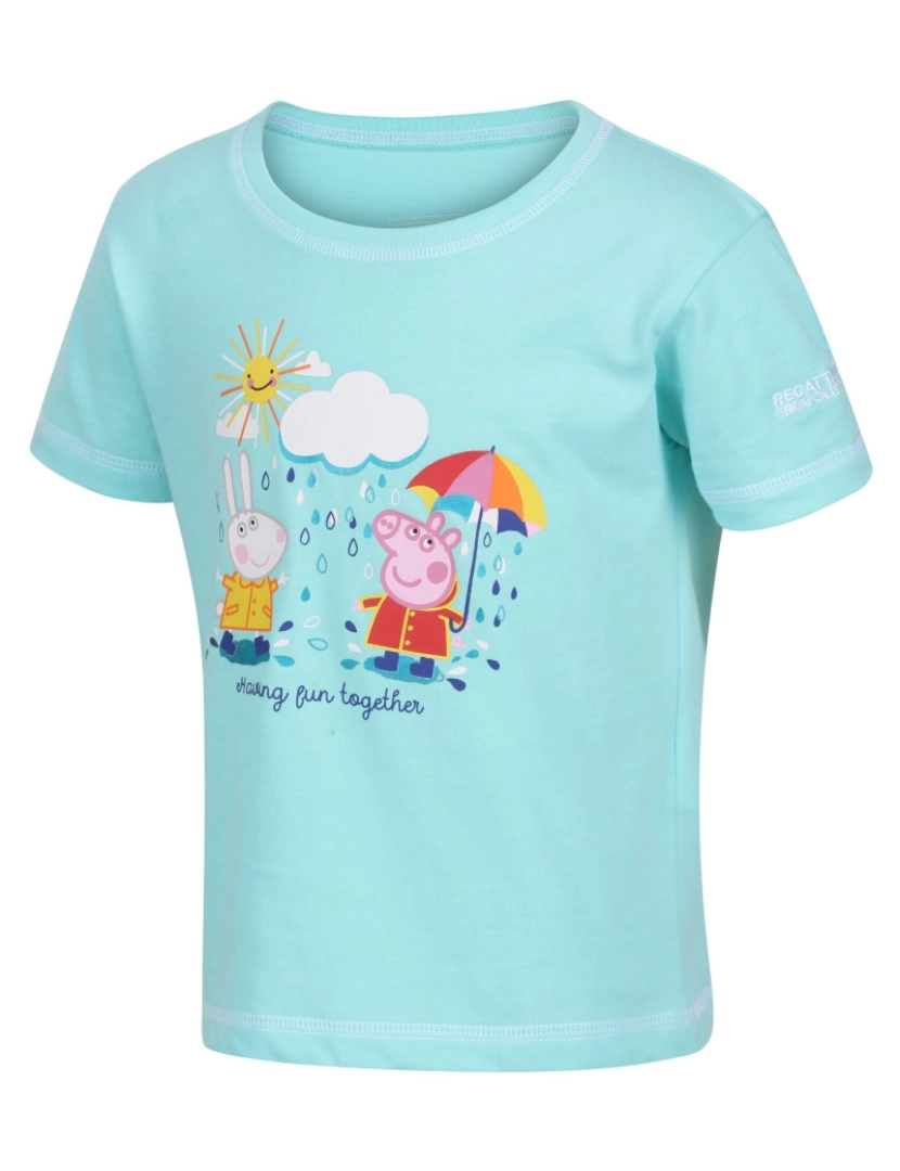 imagem de Regatta Crianças/Kids Peppa Pig impresso T-shirt4