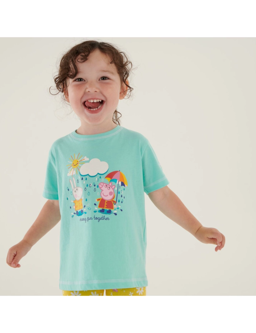 imagem de Regatta Crianças/Kids Peppa Pig impresso T-shirt6