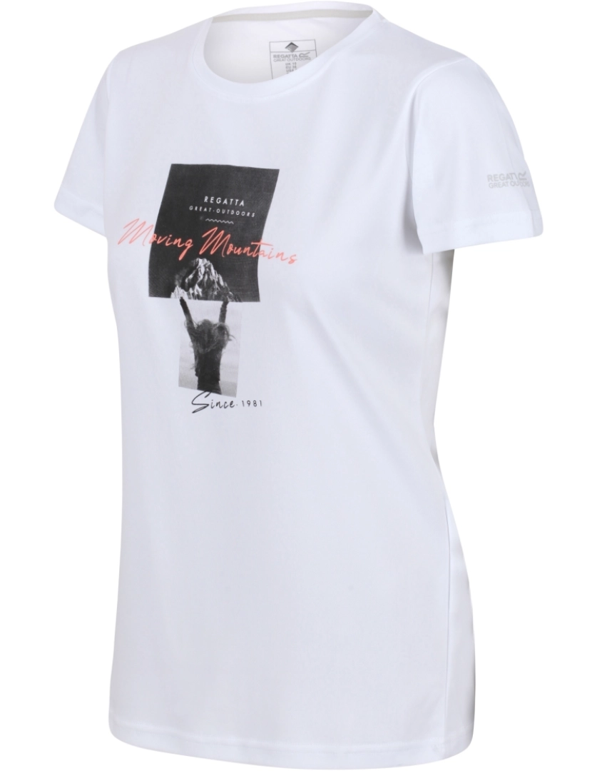 imagem de Regatta Womens/Ladies Fingal Vi Mountain T-shirt4