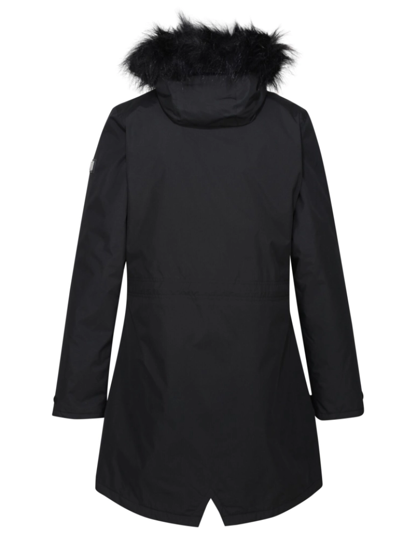 imagem de Regatta Womens/Ladies Serleena Ii Faux Fur Isolado Winter Parka2