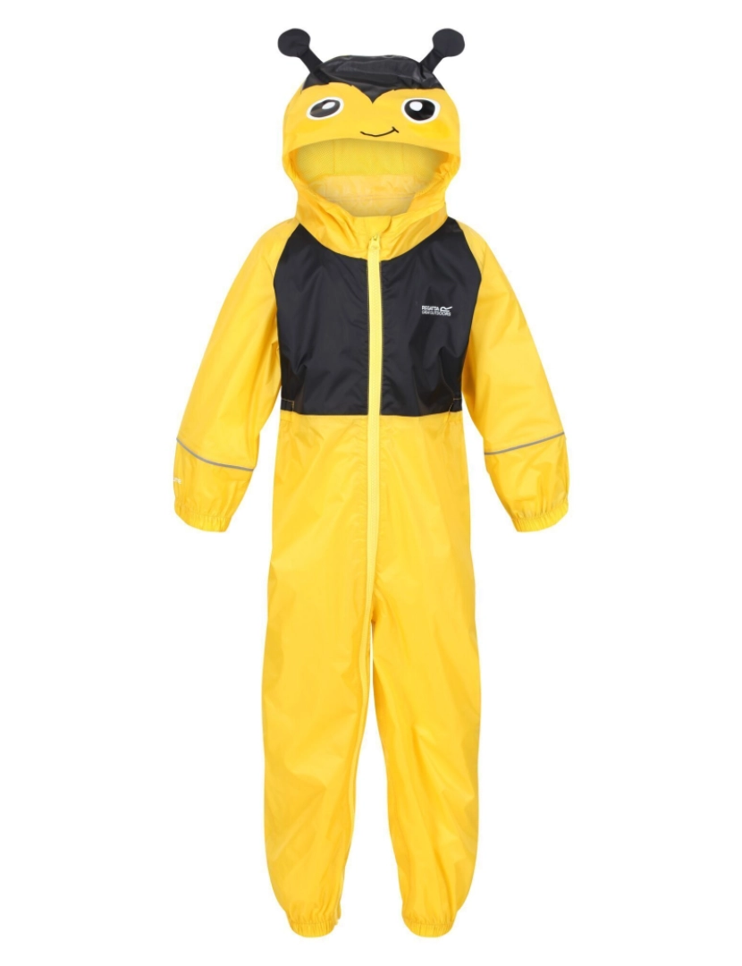 imagem de Regatta Crianças/Kids Charco Bee impermeável Puddle Suit1