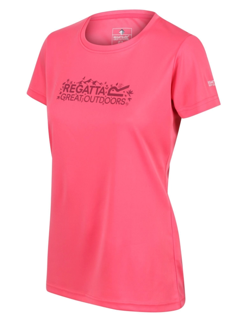 imagem de Regatta Womens/Ladies Fingal Vi Logo T-Shirt4