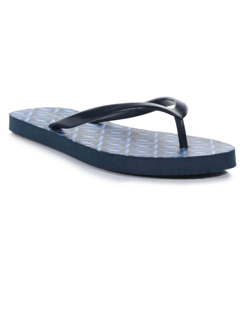 imagem de Regatta Womens/Ladies Bali Tile Flip Flops1