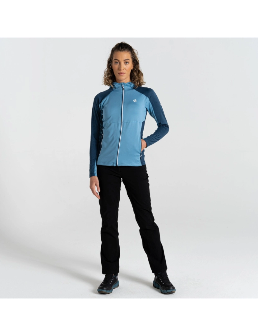 imagem de Dare 2B Mulheres/Ladies Convey Ii com capuz Core Stretch Midlayer6