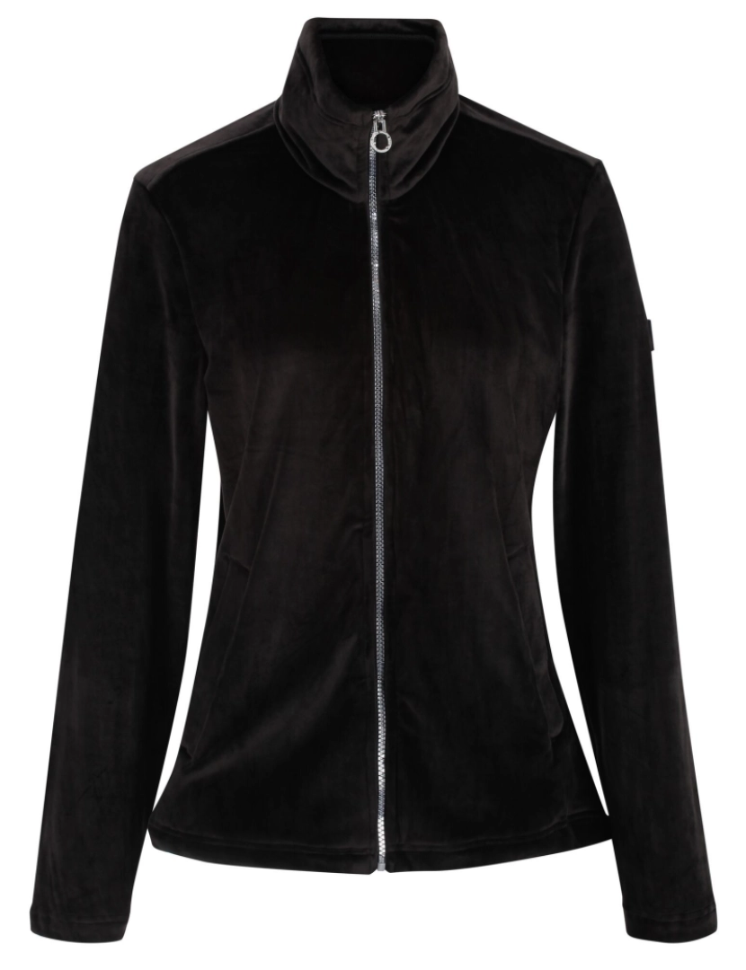 imagem de Regatta Womens/Ladies Hermilla Velour Full Zip Fleece1