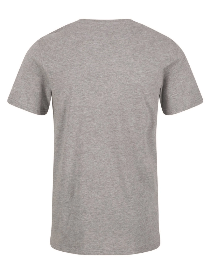 imagem de Regatta Mens Cline Vi Marl algodão t-shirt2