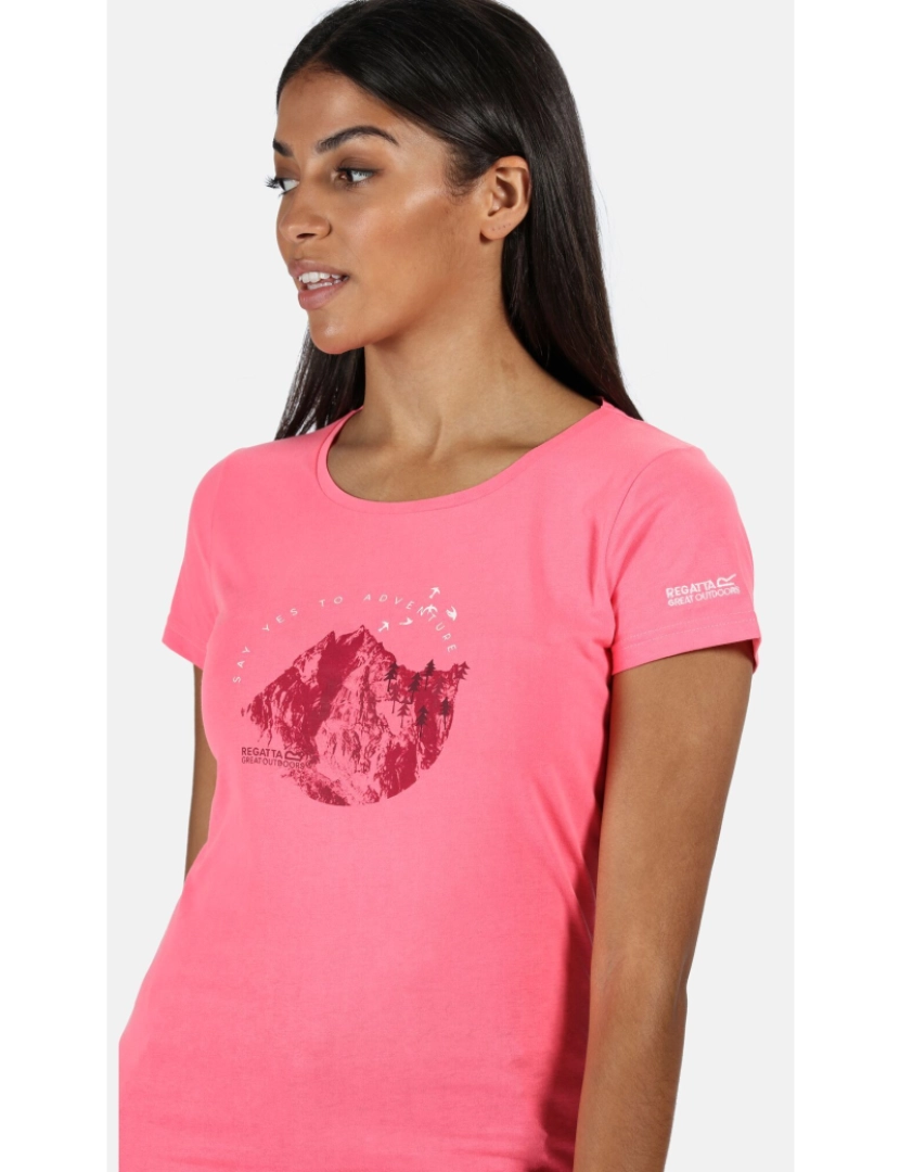 imagem de Regatta Womens/Ladies Breezed Graphic T-shirt4