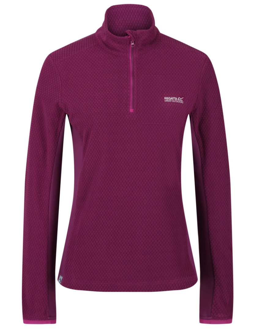 imagem de Regatta Womens/Ladies Highton Fleece semi Zip leve1