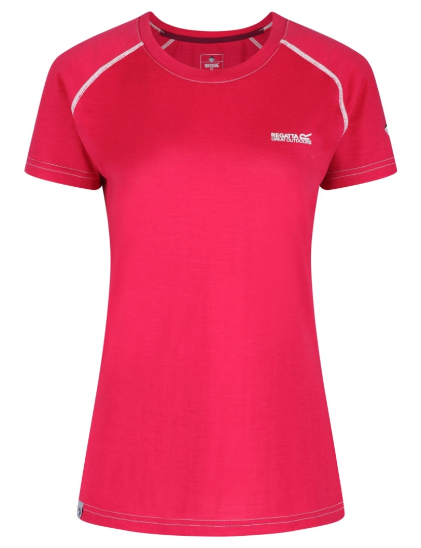 imagem de Regatta Womens/Ladies Tornell Wicking Active T camisa1