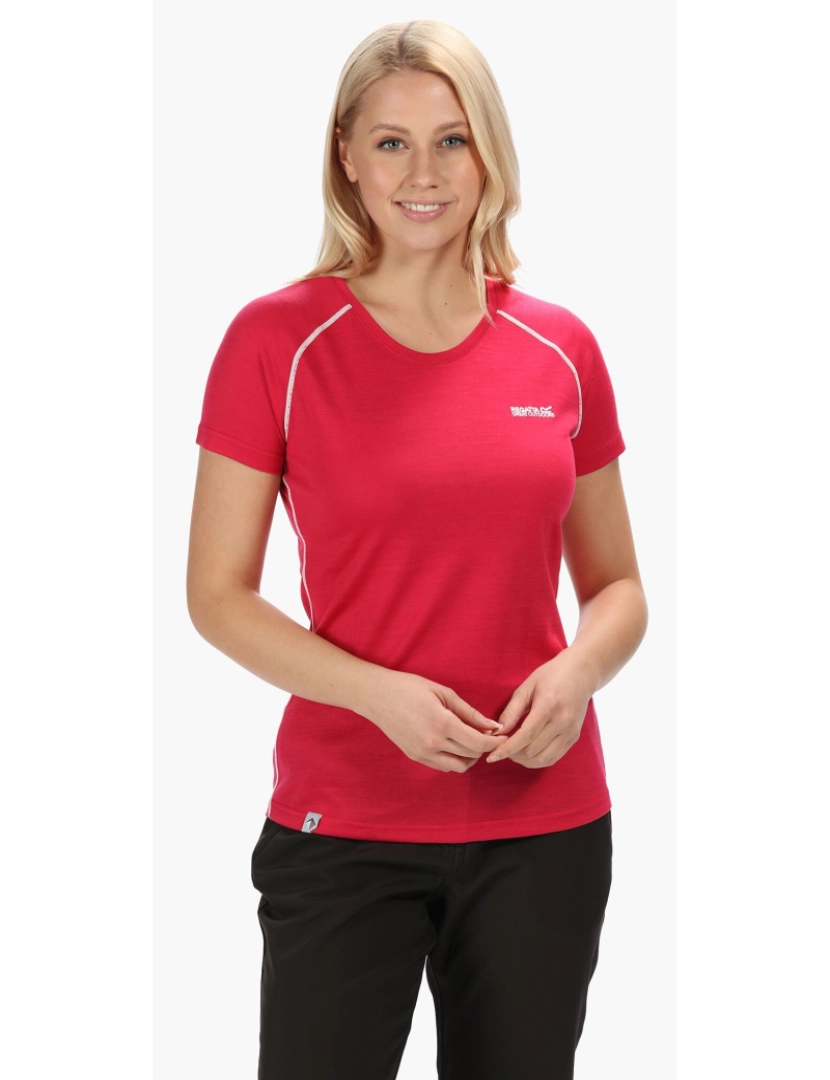 imagem de Regatta Womens/Ladies Tornell Wicking Active T camisa3