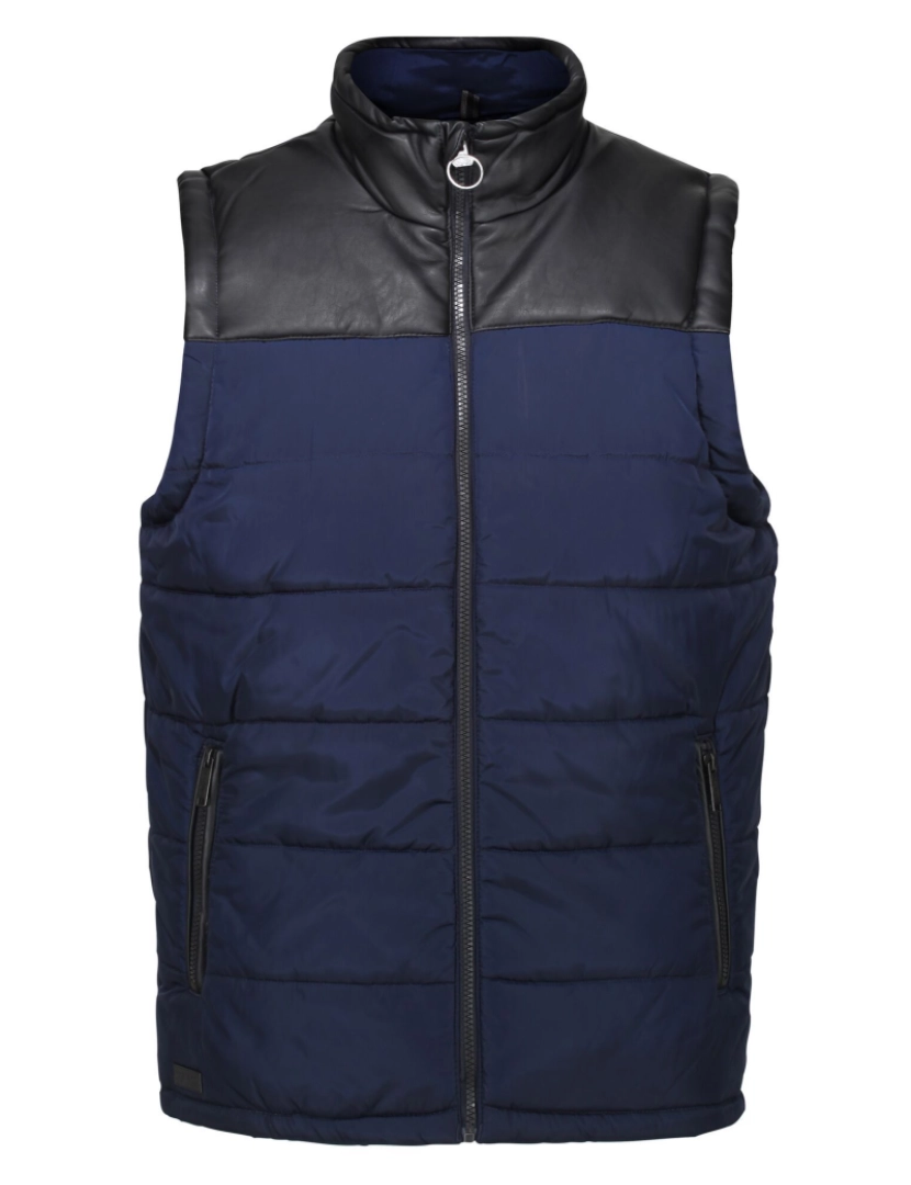 imagem de Regatta Mens Hamill Quilted Body Warmer isolado1