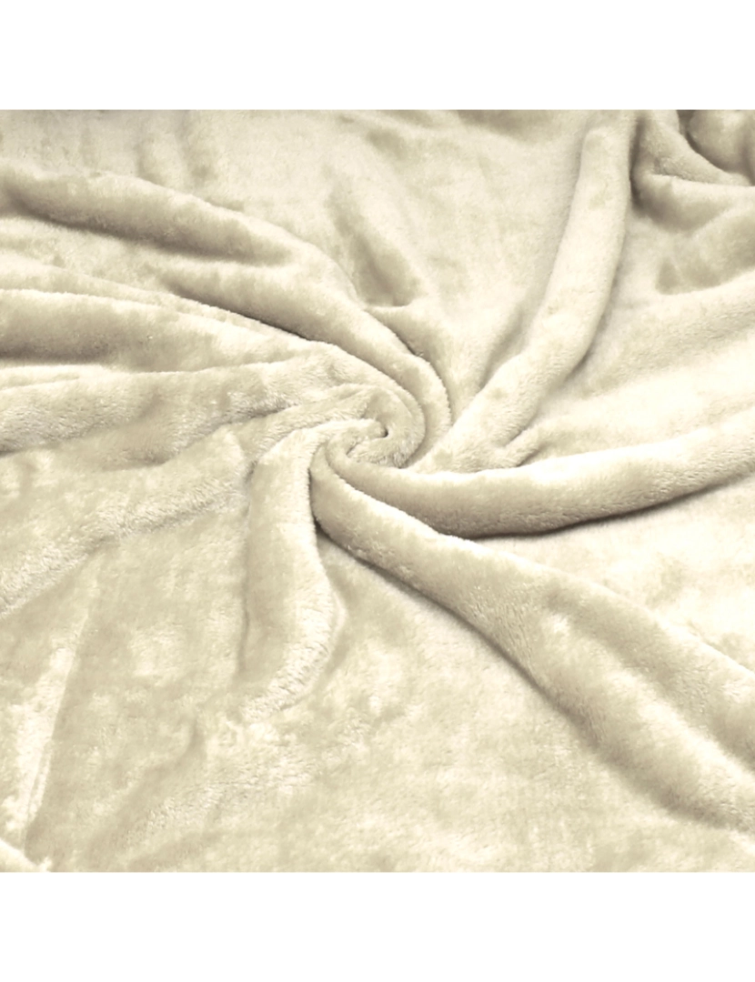 imagem de Manta de Sofa, Cobertor de Sedalina com Tela de Sherpa 130 x 160cm Quente, Grossa e Extra Macia Briebe -, Pérola4