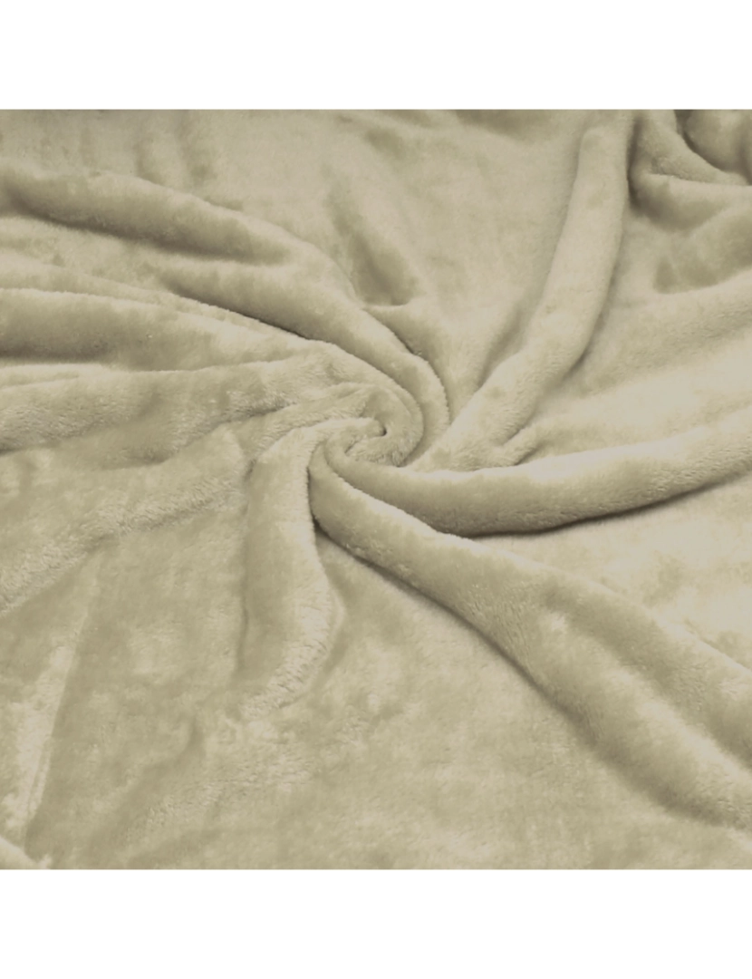 imagem de Manta de Sofa, Cobertor de Sedalina com Tela de Sherpa 130 x 160cm Quente, Grossa e Extra Macia Briebe -, Taupe4