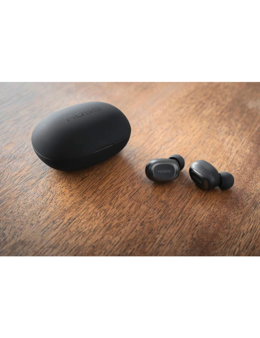 imagem de Auscultadores Intra-Auriculares Bluetooth sem fios com Microfone Incorporado, In Ear Earbuds Desportivos KOSS 96816, Preto5