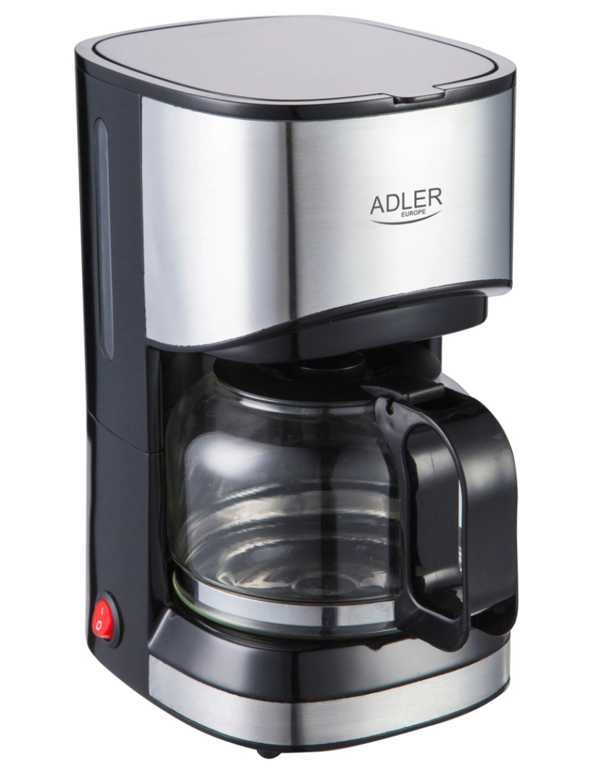 imagem de Máquina de Café Filtro, 6 Chávenas, Função Keep Warm, 0,7 Litros Adler AD4407 Prata5