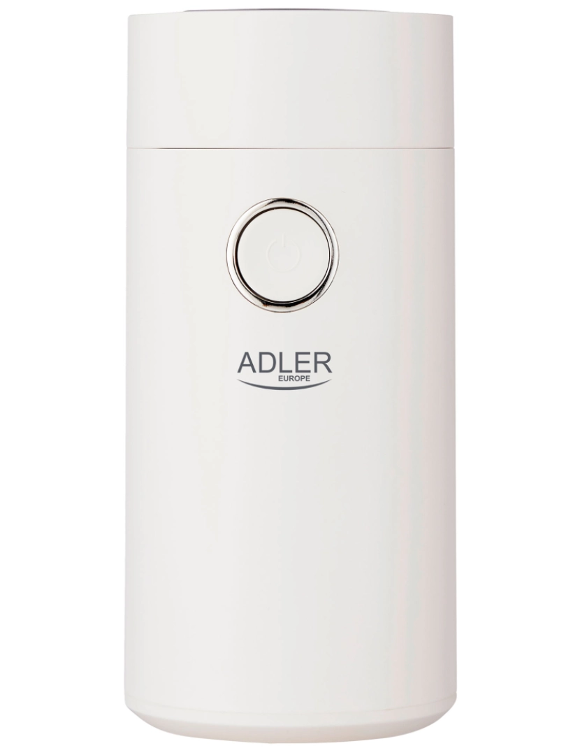 Adler - Moinho de Café, Sementes, Especiarias e Nozes, Lâmina Aço Inoxidável, Capacidade 75g Adler AD4446-WS Branco
