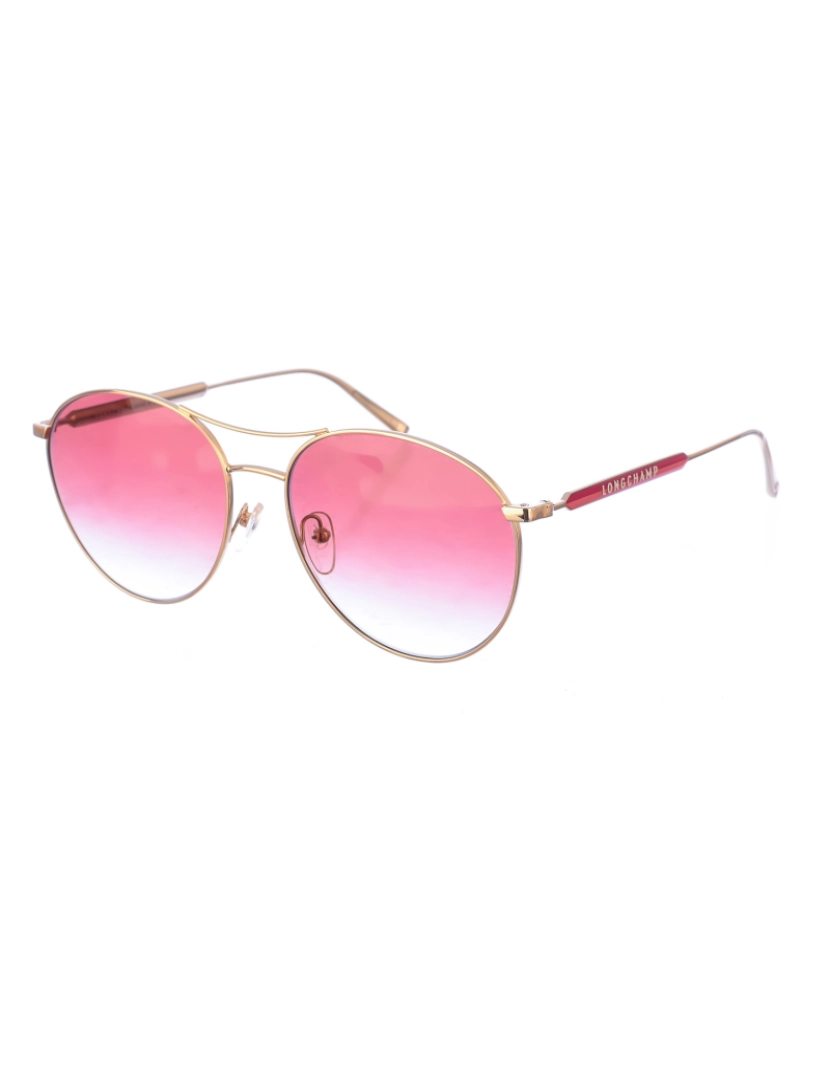 Longchamp - Óculos de Sol Senhora Rosa Dourado