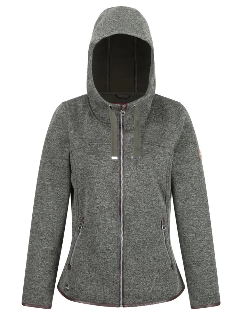 imagem de Regatta Womens/Ladies Ruslana Fleece com capuz pesado1