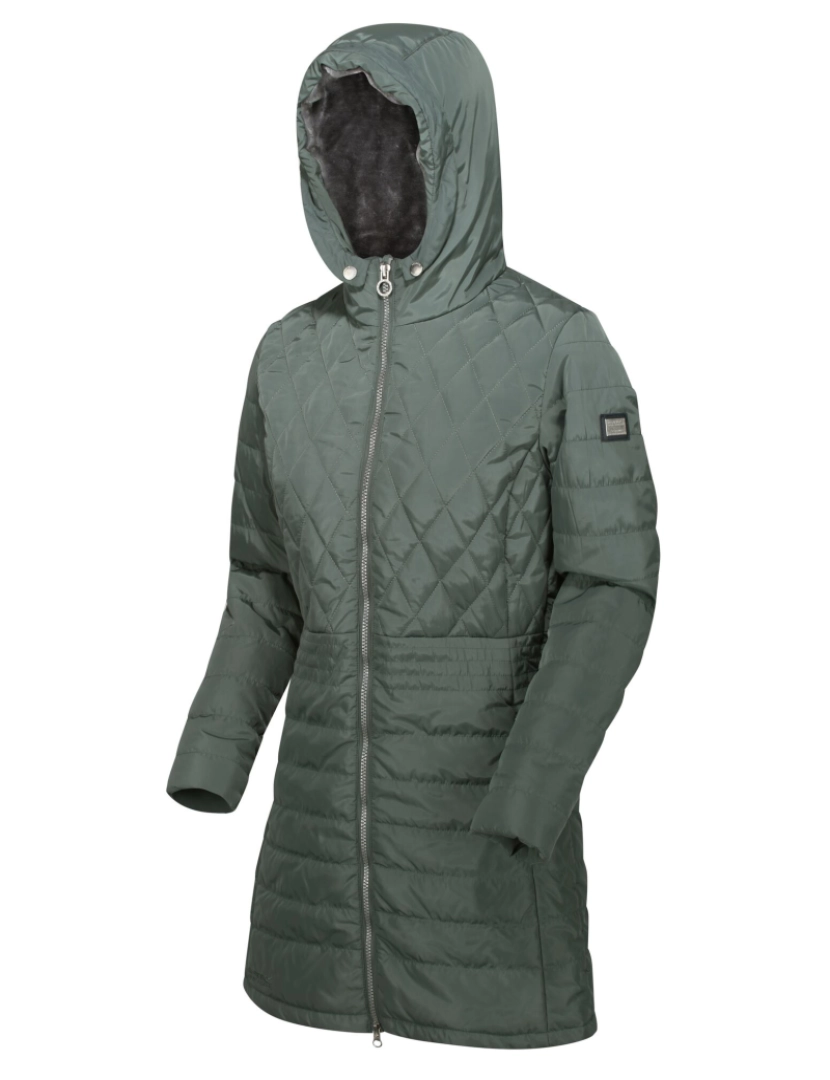 imagem de Regatta Womens/Ladies Parmenia Quilted casaco isolado3