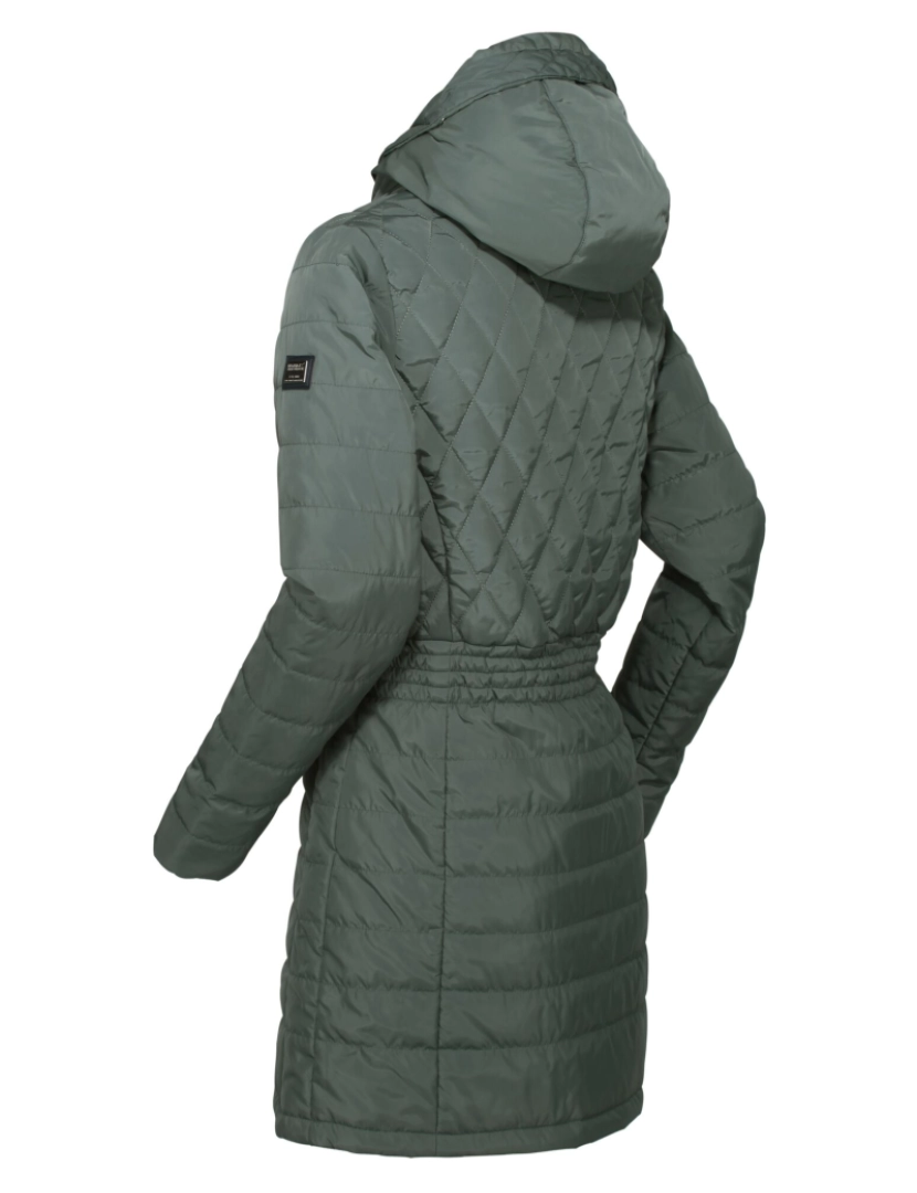 imagem de Regatta Womens/Ladies Parmenia Quilted casaco isolado4