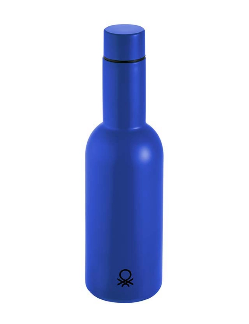 Benetton - Garrafa de Água 550ml Aço Inoxidável Azul