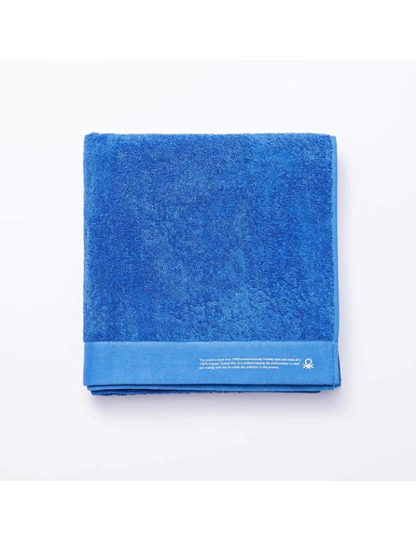 Benetton - Toalha Algodão Orgânico 450Gsm Azul Netton