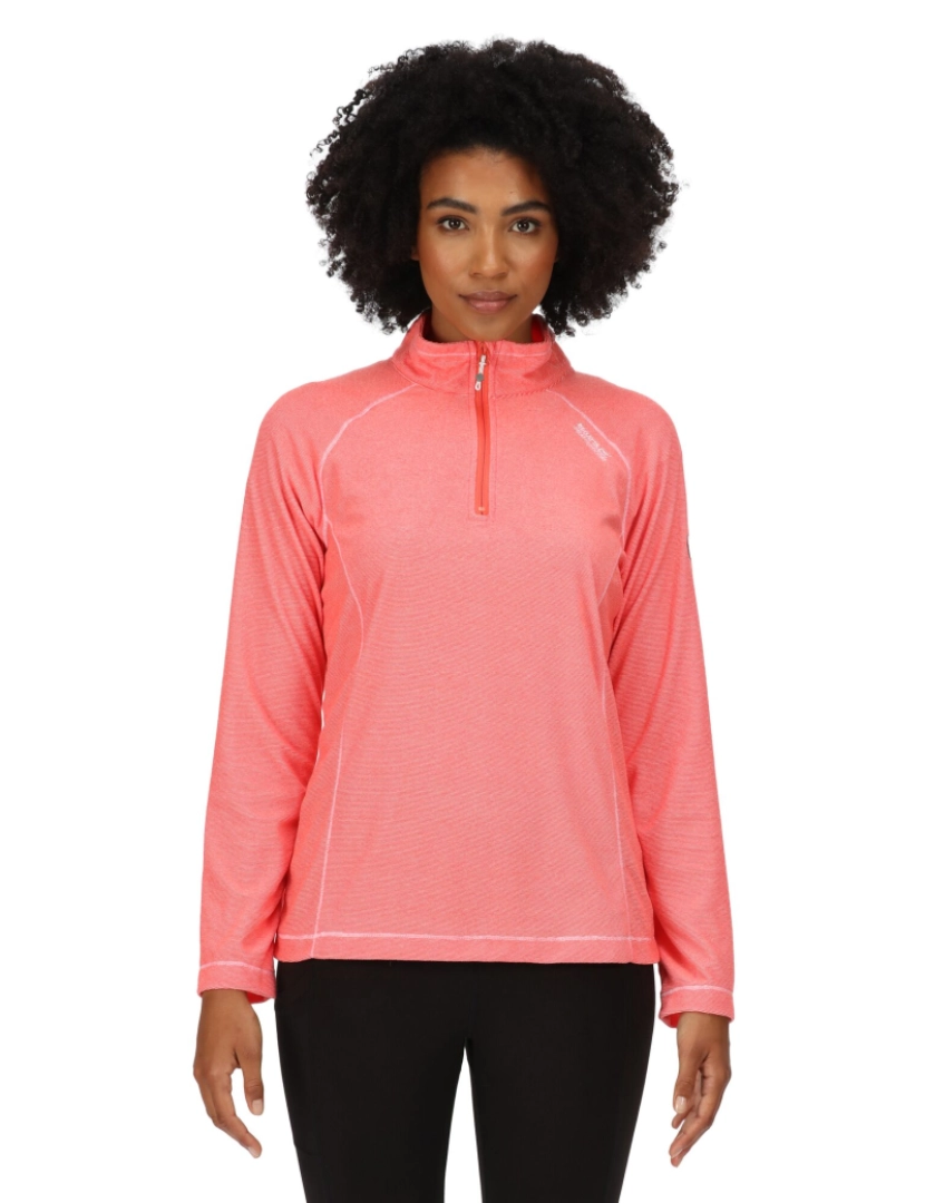 imagem de Regatta Great Outdoors Womens/Ladies Montes Half Zip Fleece Top5