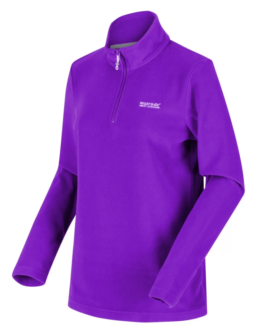 imagem de Regatta Grande ao ar livre Mulheres/Ladies Sweetheart 1/4 Zip Fleece Top3