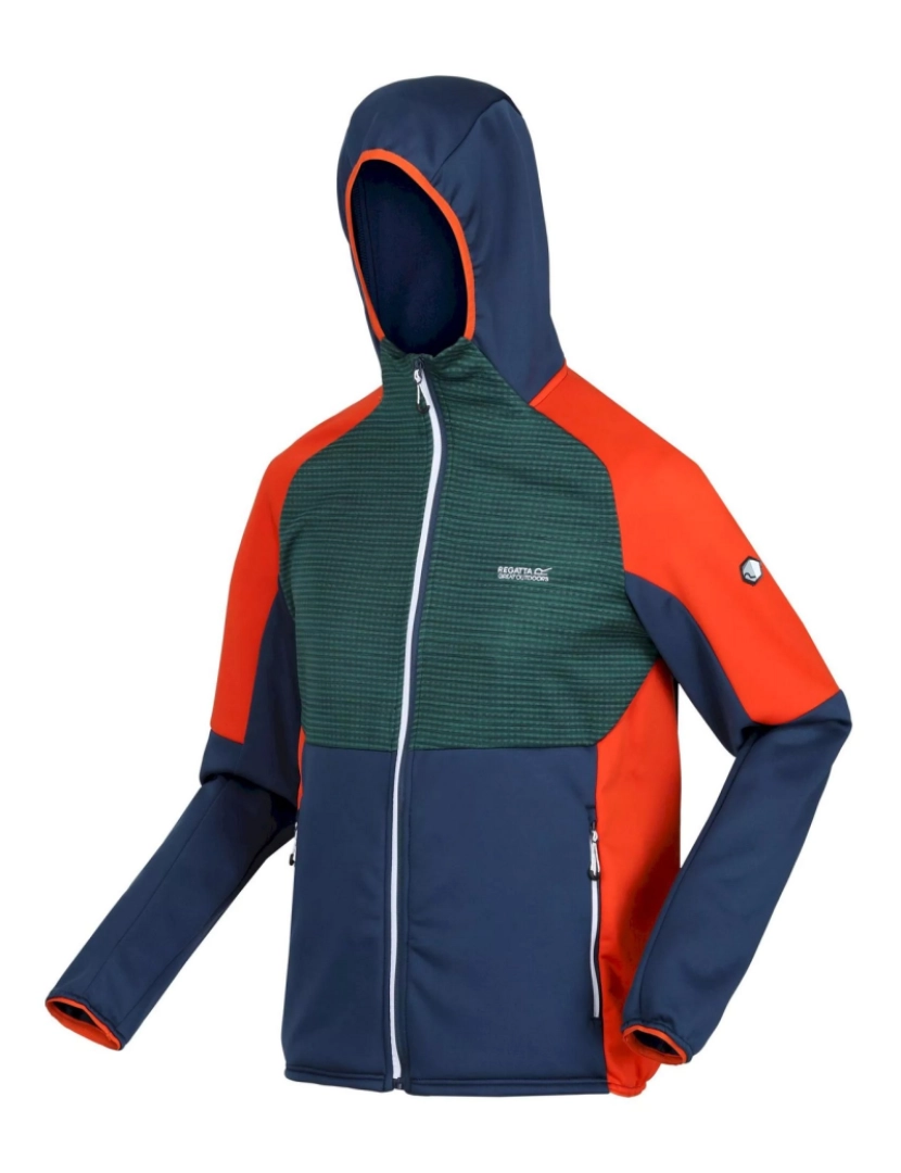 imagem de Regatta Mens Attare com capuz Soft Shell Jacket3