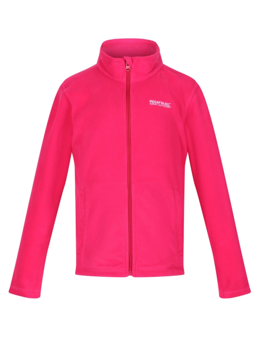 imagem de Regatta Grande ao ar livre Crianças/Kids King Ii Lightweight Zip Fleece Jacket1