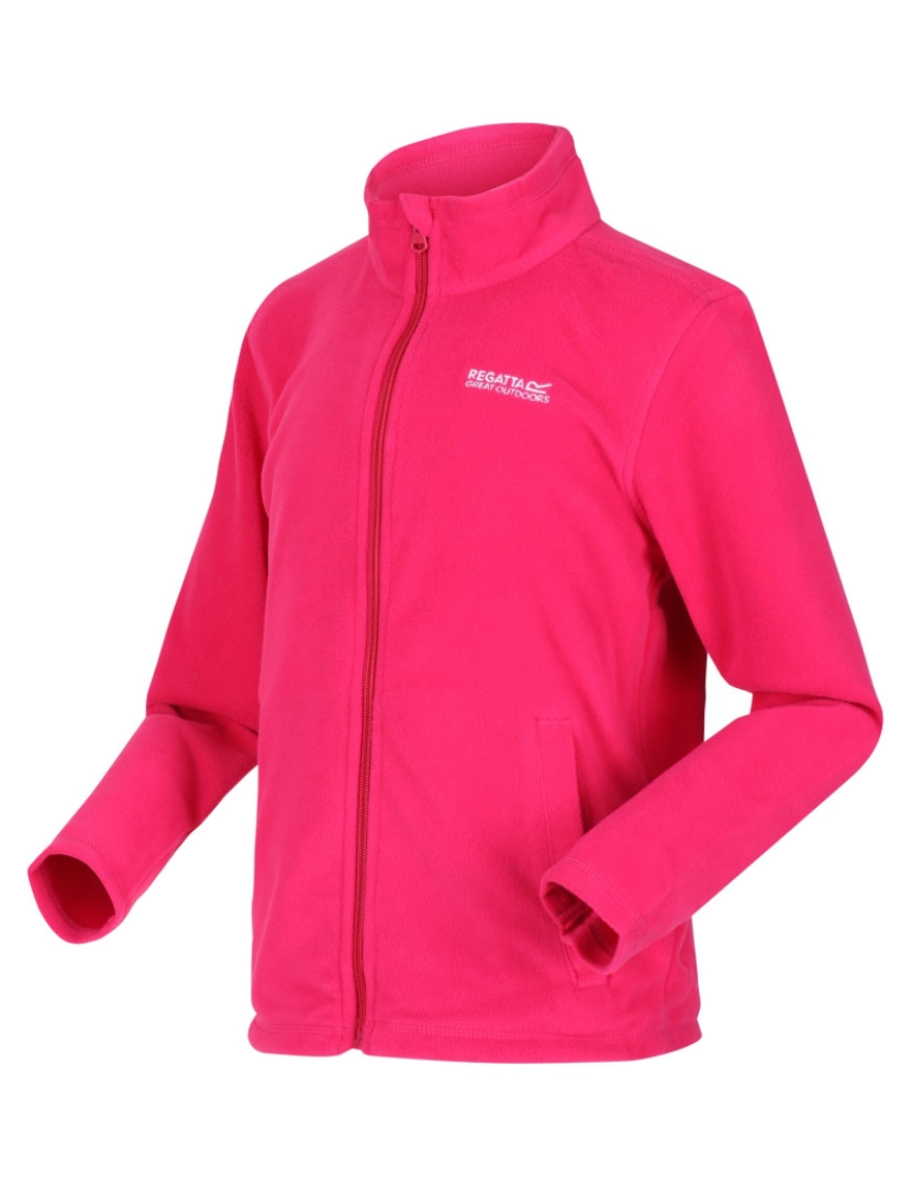 imagem de Regatta Grande ao ar livre Crianças/Kids King Ii Lightweight Zip Fleece Jacket4