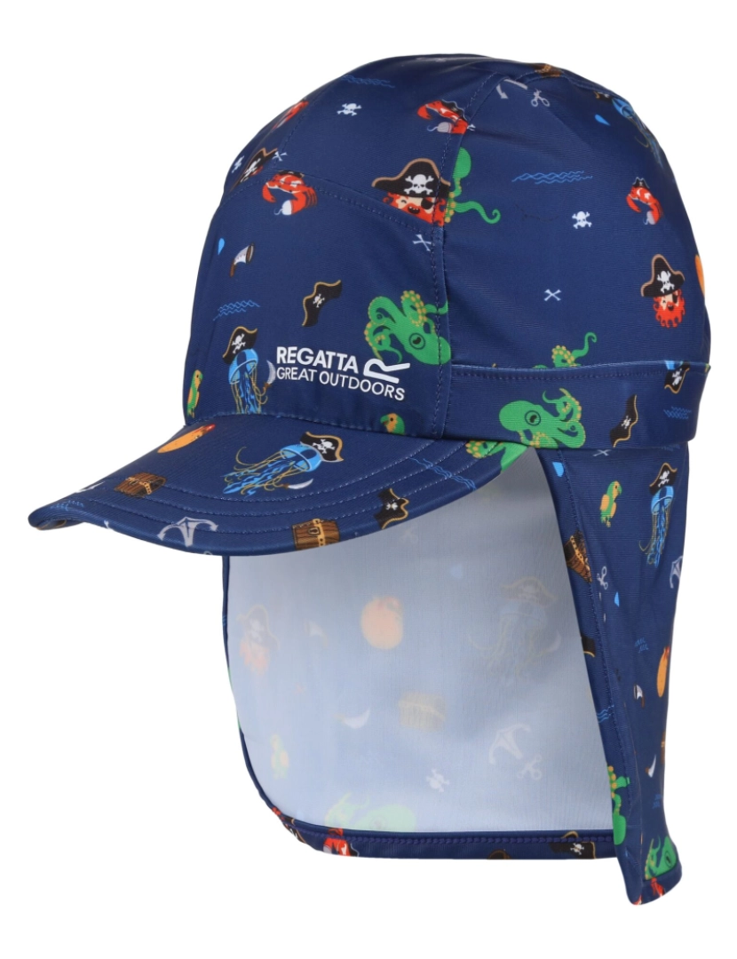 imagem de Regatta Great Outdoors Crianças/Kids Sun Protection Cap - 1-3 Años1