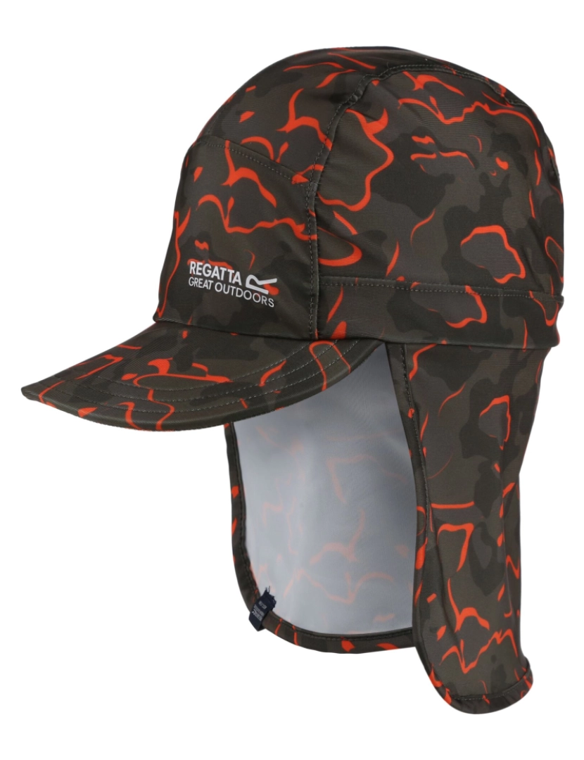 imagem de Regatta Great Outdoors Crianças/Kids Sun Protection Cap - 7-10 Años1